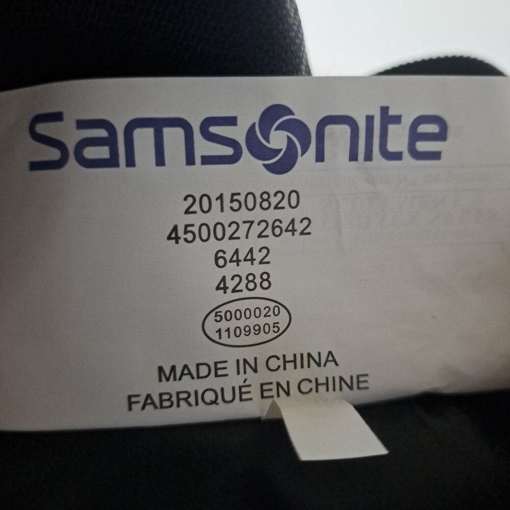 Brand New Samsonite 25” Extra Large Black Duffel Versatile Bag Lightweight - Picture 7 of 13